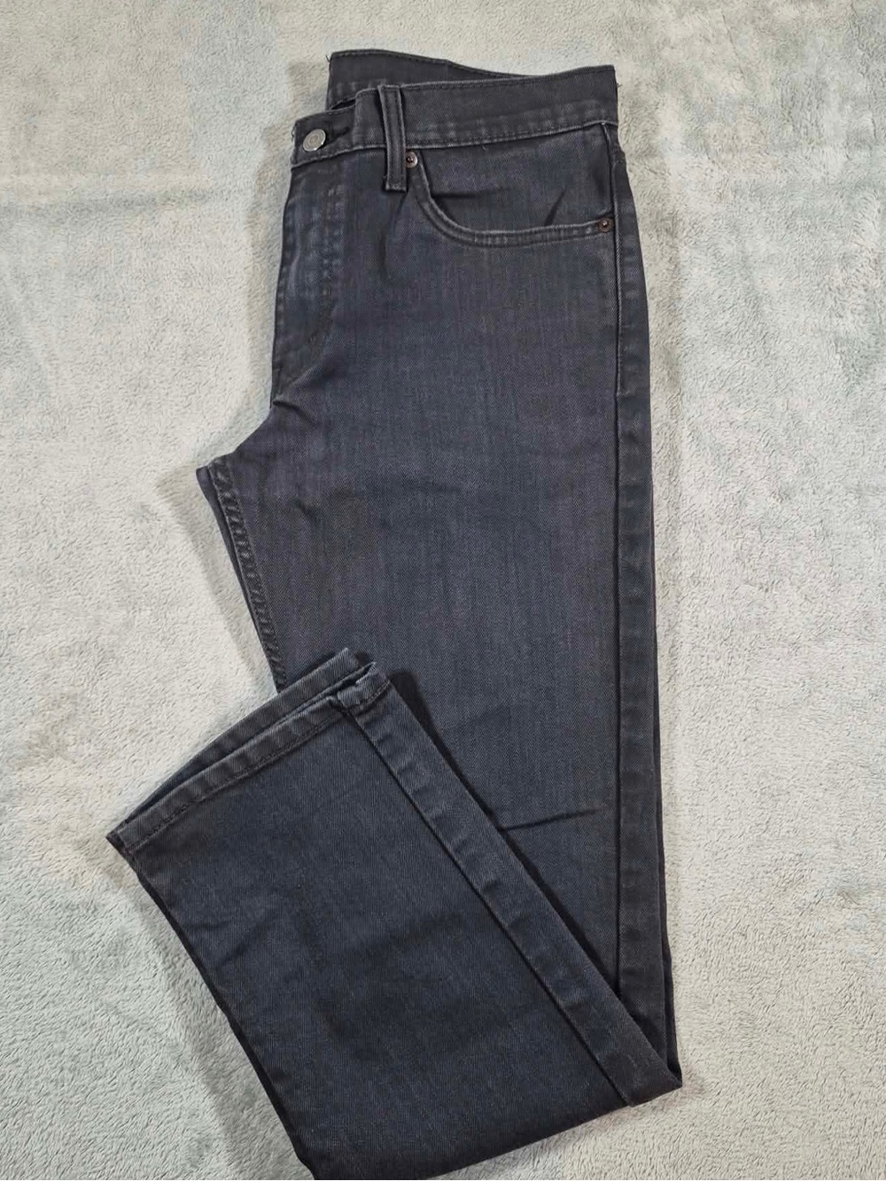 Levi's 511 Slim Fit Men's Charcoal Grey Jeans - 32x30 (Fits 32x28)